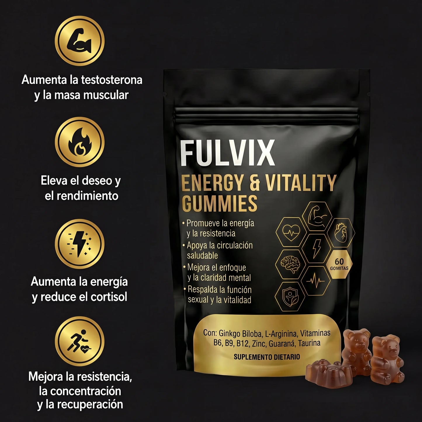 Gomitas Fulvix® — Volvé a Ser el Que Eras