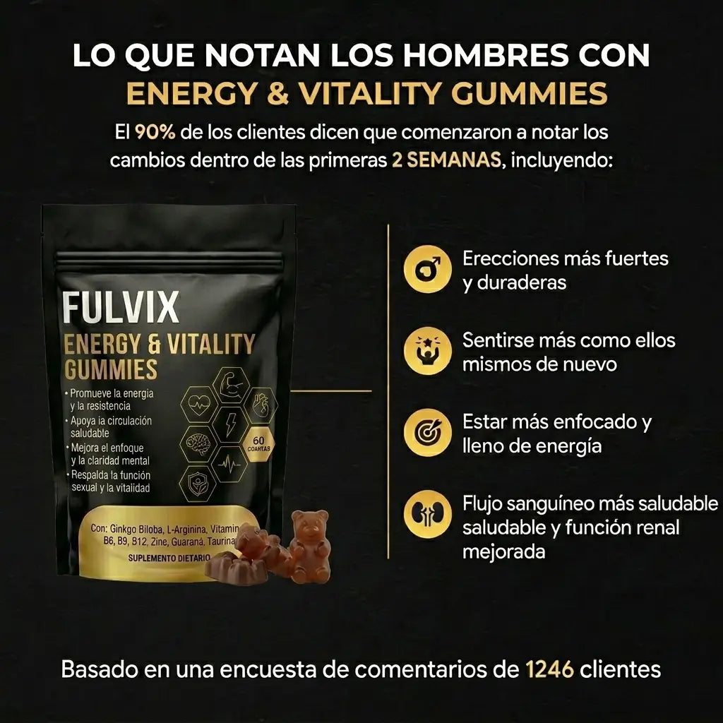 Gomitas Fulvix® — Volvé a Ser el Que Eras